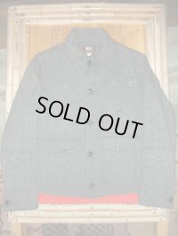 1950'S WOOLRICH HBT TWEED FISHING JACKET SZ/38