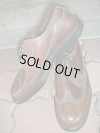 1970'S DEADSTOCK BATES SHOE WING TIP SHOES SZ/8HD