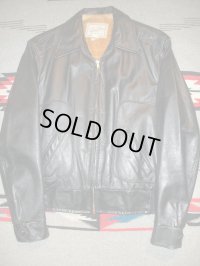 1950'S APPALACHIAN STEERHIDE JACKET SZ/40