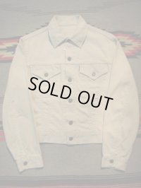 1960'S LEVI'S 941B WHITE PIQUE JACKET SZ/38〜40