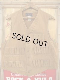 1930'S DRYBAK CANVAS DUCK HUNTING VEST