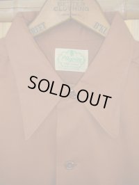 1940'S DEADSTOCK PILGRIM COTTON SHIRT SZ/L