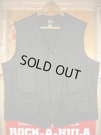1940'S WOOLRICH HUNTING WOOL VEST SZ/40