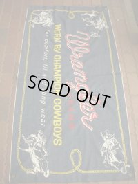 1960'S〜 WRANGLER  DENIM BANNER