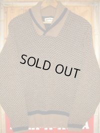 1950'S〜　PURITAN SHAWL COLLAR SWEATER SIZE/40