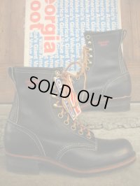 1970'S〜 DEADSTOCK W/BOX GEORGIA BOOTS WORK BOOTS SZ/9 1/2E