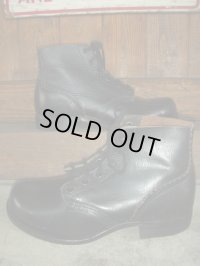 1940'S DEADSTOCK CANADIAN WORK BOOTS SZ/6 PLAIN TOE