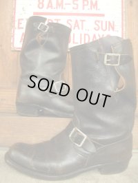 1960'S〜 UNKNOWN NON STEEL TOE ENGINEER BOOTS SZ/10~10H