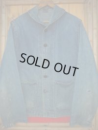 1940'S U.S.NAVY SHAWL COLLAR DENIM JACKET