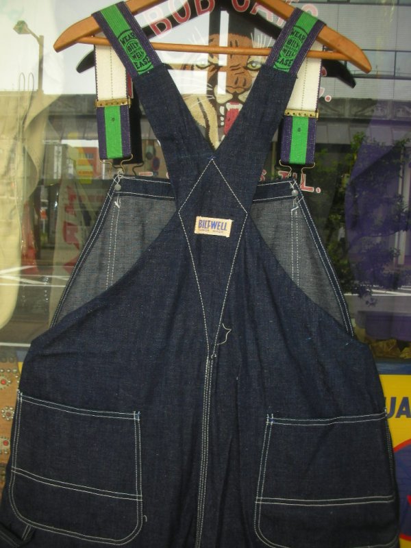 画像5: 1940'S〜 DEADSTOCK BILT-WELL W KNEE OVERALLS LOT 901 42X32