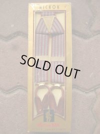 1950'S DEADSTOCK HICKOK ACTION BACK SUSPENDERS/EXTRA LONG 