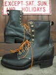 画像1: 1980'S DEADSTOCK UNKNOWN WORK BOOTS SZ-7 1/2EEE (1)