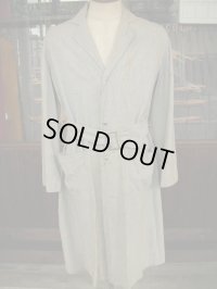 1930'S〜 PALACE LINNEN SUPPLY GRAY COVERT SHOP COAT SZ/38