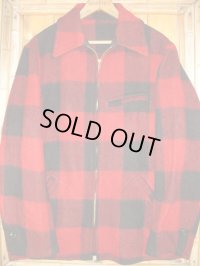 1950'S〜 HERCULES BUFFALO PLAID WOOL JACKET SZ/M
