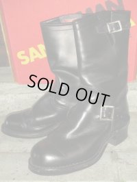 1980'S DEADSTOCK HERMAN SANTAROSA ENGINEER BOOTS SZ/11E