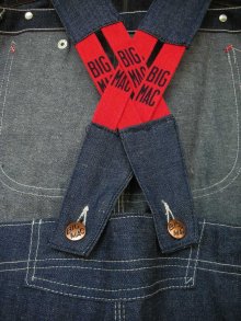 他の写真1: 〜1970'S DEADSTOCK BIG MAC LOWBACK DENIM OVERALLS SZ/42X30