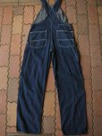 画像3: 〜1940'S MONTGOMERY WARD DENIM OVERALLS 36X34 (3)