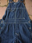 画像1: 〜1940'S MONTGOMERY WARD DENIM OVERALLS 36X34 (1)