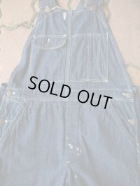 〜1940'S MONTGOMERY WARD DENIM OVERALLS 36X34