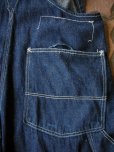 画像5: 〜1940'S MONTGOMERY WARD DENIM OVERALLS 36X34 (5)