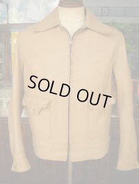 1940'S LOS ANGELES SPORTOGS GOATSKIN A-1JACKET SZ42