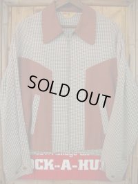 1950'S ZEV T-PANEL TWO TONE GABERDINE JKT　SZ/M