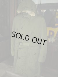 1951'S M-47 OVERCOAT  PARKA TYPE WITH PILE LINER SZ/MED