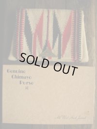 1930'S〜 CHIMAYO PURSE W/TALON BALL CHAIN　W/BOX [WHITE]　