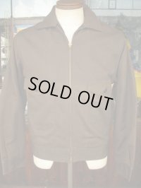 1950'S〜 DEADSTOCK BROWN WHIPCORD WORK JACKET SZ36