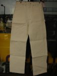 画像3: 1970'S DEADSTOCK CARHARTT W/KNEE WHITE PAINTER PANTS W72 30X32  (3)