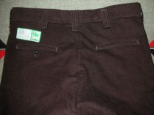 他の写真1: 1960'S〜 DEADSTOCK CLYDESDALE D.BROWN CORDUROY TROUSERS SIZE/36