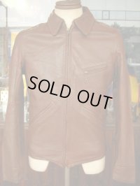 1940'S UNKNOWN GOATSKIN SPORTS JACKET SZ/36  