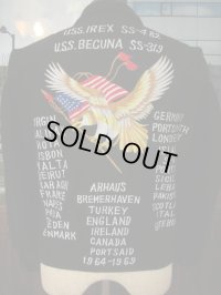 1964-69'S U,S,N, U.S.S. IREX, BECUNA CRUISE TOUR WOOL JACKET