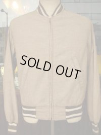 1950'S PENNEY'S BROWN CHAMBRAY JACKET/SMALL  