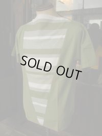 1950'S〜 DEADSTOCK WELGRUME BORDER PANELED BOAT NECK TEE SZ/M