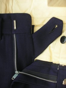 他の写真1: 1950'S UNKNOWN NAVY WOOl GABERDINE SLACKS 30X30