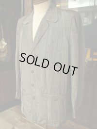 1950'S SILVER GRAY CARMEL HOLLYWOOD JACKET SIZE/MEDIUM