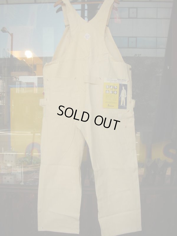 画像2: 〜1960'S DEADSTOCK BIG MAC CARPENTERS OVERALLS W/APRON SZ/40X30