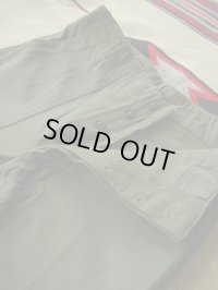 1953'S DEADSTOCK M-47 O.D.COTTON SATIN UTILITY TROUSERS/SMALL