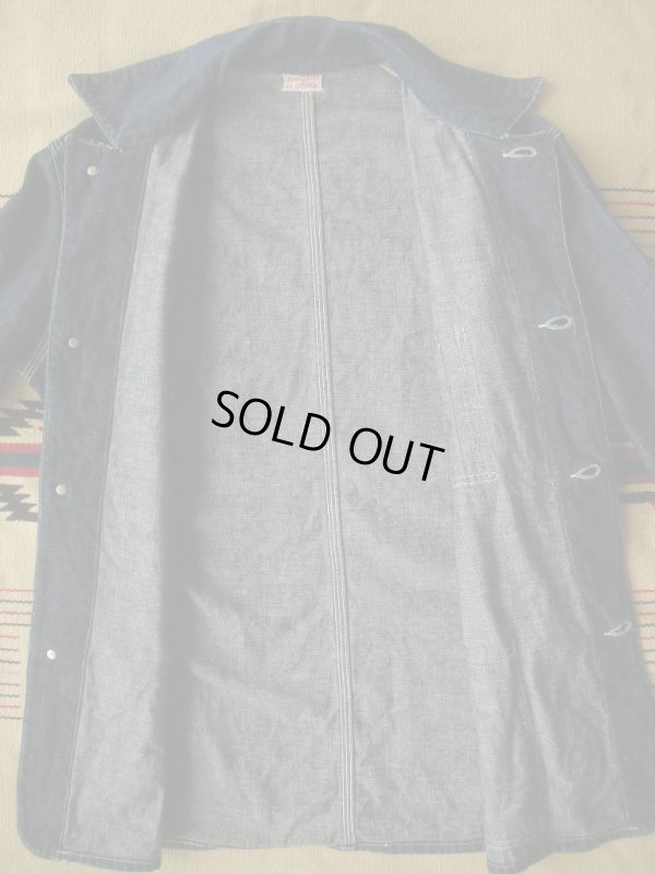 画像6: 1930'S〜 FREE LAND THREE POCKET COVERALL JACKET SZ42[実寸36]