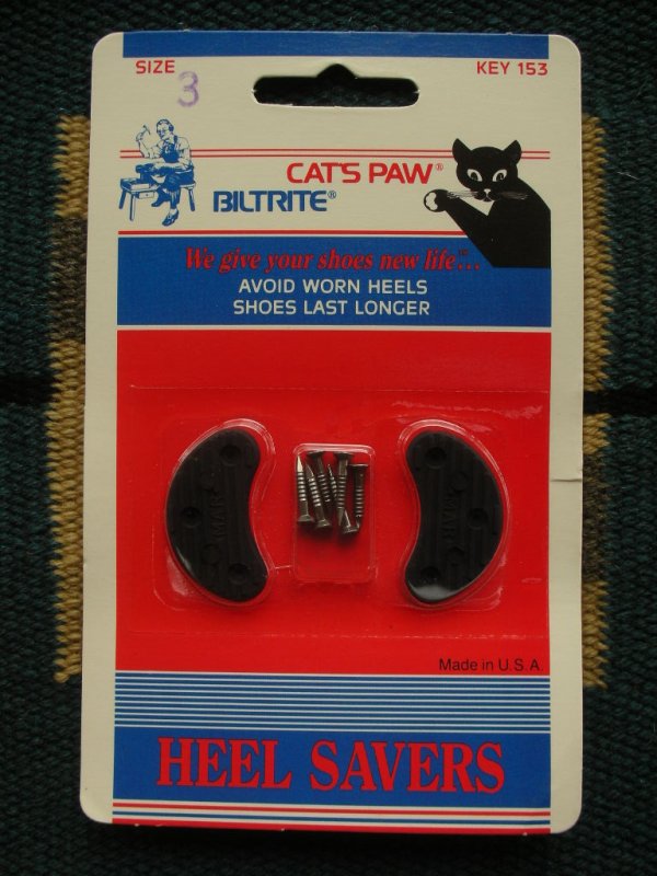 画像1: DEADSTOCK CAT'S PAW/BILTRITE HEEL SAVERS