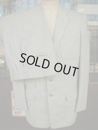 1950'S SEWELL CLOTHES FLECK WOOL SUIT SZ/38/W30