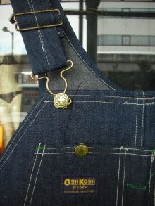 他の写真2: 〜1970'S DEAD OSH KOSH KICKORY INDIGO DENIM OVERALLS 44X31