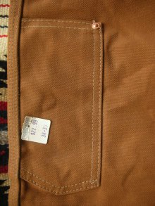 他の写真2: 1970'S DEADSTOCK CARHARTT BROWN DUCK W/KNEE PANTS LOT 62W 36X30 