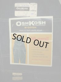 〜1970'S DEAD OSH KOSH KICKORY INDIGO DENIM OVERALLS 44X31