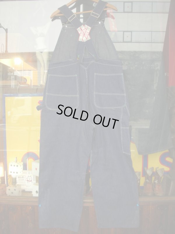 画像3: 1960'S DEADSTOCK WASHINGTON DEE CEE LOWBACK DENIM OVERALLS SZ/38X29