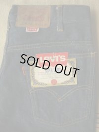 〜1970'S DEADSTOCK LEVI'S 606 02  BIG"E" SUPER SLIM 33X32