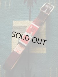 1950'S DEADSTOCK BOSTON BELT STEERHIDE LEATHER BELT/W30