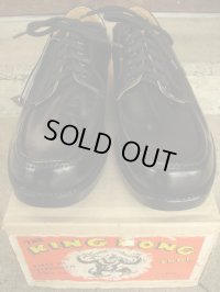 1950'S〜 DEADSTOCK THE KING KONG SHOE U-TIP WORK SHOES SZ/9HD