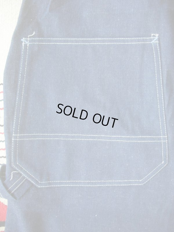画像11: 1950'S DEADSTOCK HERCULES 9OZ DENIM BIB OVERALLS SZ/48X36